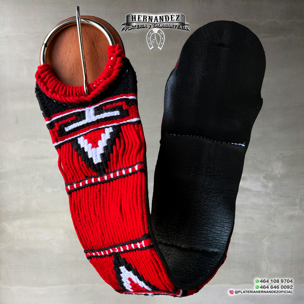 Cincho Rojo bordados Rojo Negro Blanco forro Neopreno