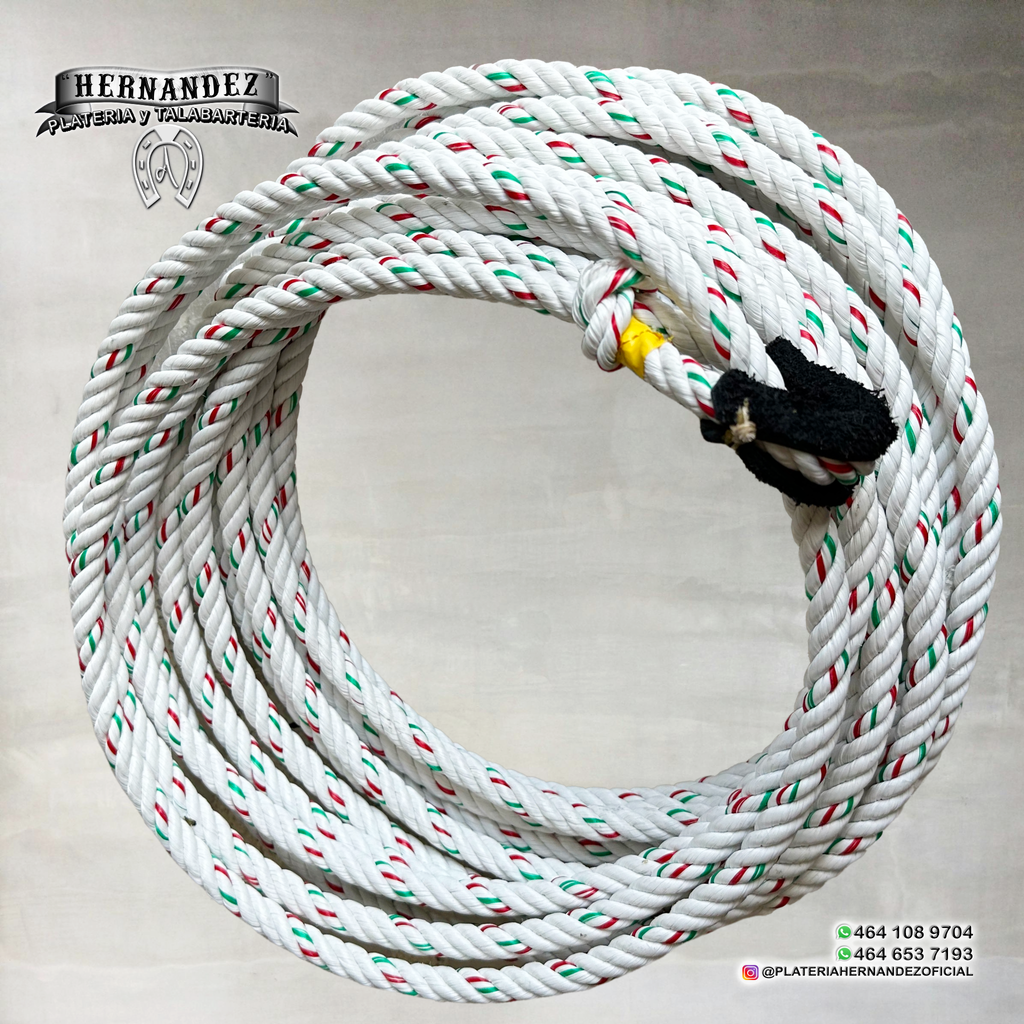 Soga Blanco Jaspe Verde Rojo
